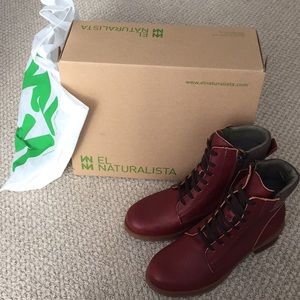 El Naturalista Kentia boots size 10-brand new!